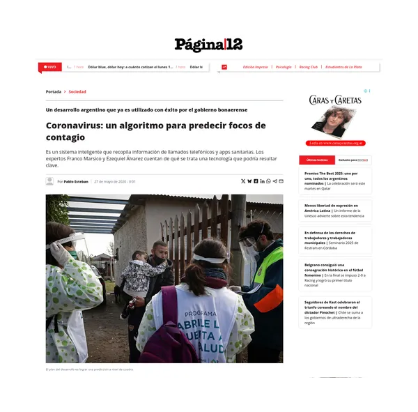 Algorithms Predict COVID Spread